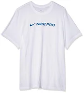 Koszulki męskie - Nike M NK Dry Tee PRO koszulka męska, biała, 2XL - miniaturka - grafika 1
