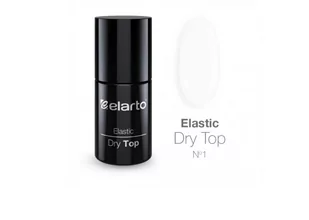 Elarto, Lakier hybrydowy Top Elastic Dry No 1, 7 ml - Utwardzacze do paznokci - miniaturka - grafika 1