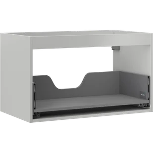 Mexen Box-A korpus szafki podumywalkowej 80 cm, 1 szuflada, szary mat - 91AX0-0800-470-1-62 - Szafki łazienkowe - miniaturka - grafika 1