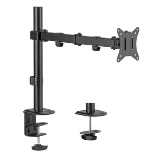 LC-Power LC-EQE-A32B uchwyt / stojak do monitorów 81,3 cm (32") Biurko Czarny - Uchwyty do monitorów - miniaturka - grafika 1