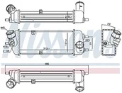 Chłodnice - NISSENS Chłodnica powietrza doładowującego 96270 96270 - miniaturka - grafika 1