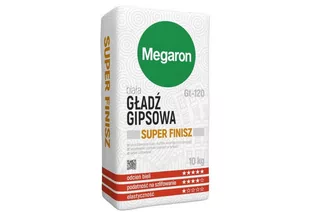 Megaron Gładź gipsowa SUPER-FINISZ GT-120 - Gipsy i gładzie gipsowe - miniaturka - grafika 1