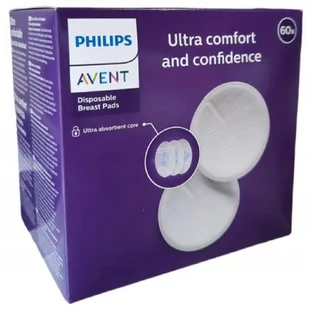 Avent Philips Wkładki laktacyjne jednorazowe dzień noc 60szt - Akcesoria do karmienia - miniaturka - grafika 1