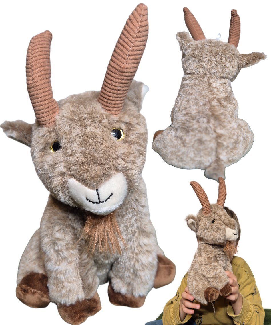 Maskotka Pluszowa KOZIOROŻEC 28 cm Pluszak Przytulanka Zwierzątko KOZIOŁEK