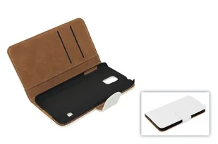Pokrowiec ochronny Etui na telefon komórkowy (flip landscape) do telefonu komórkowego Apple iPhone SE Biały - Etui i futerały do telefonów - miniaturka - grafika 1