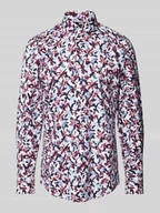 Koszule męskie - Koszula casualowa o kroju slim fit z kołnierzykiem typu kent model ‘Hank’ - miniaturka - grafika 1
