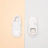 Buty dla chłopców - NIKE AIR FORCE 1 CRIB - miniaturka - grafika 1