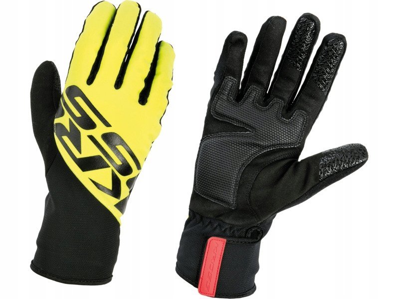 Rękawiczki rowerowe skóra Kross CONTROVENTO r.S