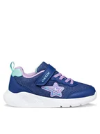 Buty dla dziewczynek - Geox Sneakersy J Sprintye Girl J55FWA 0AS54 C4300 S Granatowy - miniaturka - grafika 1