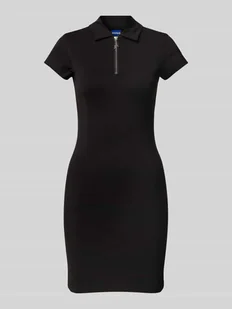 Sukienka mini z listwą na zamek błyskawiczny model ‘Nera’ - Sukienki - miniaturka - grafika 1