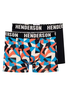Bokserki (dłuższa nogawka) Shield Henderson 2-pak navy, niebieski, czerwony L - Esotiq&Henderson - Majtki damskie Bokserki (dłuższa nogawka) Shield Henderson 2-pak navy, niebieski, czerwony L - Esotiq&Henderson - Majtki damskie - miniaturka - grafika 1