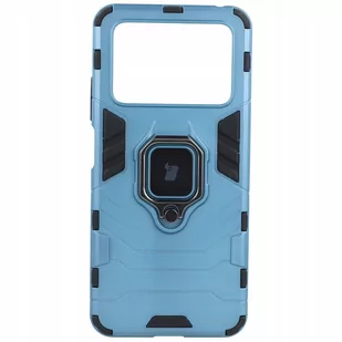 Bizon Etui Case Armor Ring Xiaomi Poco M4 Pro 4G niebieskie BCARPOCOM4P4GBL - Etui i futerały do telefonów - miniaturka - grafika 1