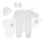 Śpiochy dla niemowląt - Zestaw narodzin LEO - 5 sztuk - 0 miesięcy - miniaturka - grafika 1