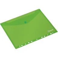 Teczki i skoroszyty - Hasta Teczka kopertowa zielona z perforacj$115 - miniaturka - grafika 1