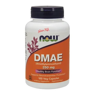 Now Foods NOW DMAE 250mg 100vegcaps - Witaminy i minerały - miniaturka - grafika 1