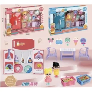 Zestaw z lodówką - Zabawki AGD - miniaturka - grafika 1