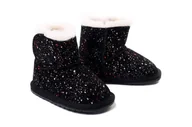 Botki damskie - EMU AUSTRALIA B12660 TODDLE GALAXY black, kozaki dziecięce, rozmiary 20-23 - Emu Australia - miniaturka - grafika 1