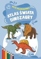Pozostałe książki - Atlas Świata Dinozaury kolorowanka 2 sztuki - miniaturka - grafika 1