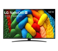 Telewizory - LG 50NANO81A6A NanoCell AI 50" LED 4K - miniaturka - grafika 1