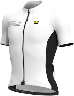 Koszulki rowerowe - Alé Cycling Solid Color Block Koszulka z krótkim rękawem Mężczyźni, biały/czarny XXL 2022 Koszulki kolarskie - grafika 1