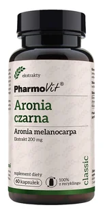 Pharmovit Aronia 200mg 20:1 30kaps Pharmovit - Układ pokarmowy - miniaturka - grafika 1