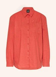 Schöffel Bluza Outdoorowa Boyoma Z Flaneli orange - Bluzy damskie - miniaturka - grafika 1