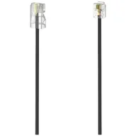 Kable USB - Hama Kabel połączeniowy DSL [1x RJ11 męski 6P4C - 1x RJ45 męski 8P4C] 6 m czarny - 4047443470416 - miniaturka - grafika 1