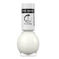 Lakiery hybrydowe - Miss Sporty 1 Minute to Shine lakier do paznokci 121 7ml - miniaturka - grafika 1