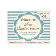 Kremy do twarzy - Nacomi Krem shea na noc 50+ z biopeptydem 50ml - miniaturka - grafika 1