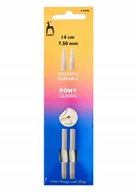 Pasmanteria - Druty PONY do łączenia z żyłką 14 cm 7,5 mm 44756 - miniaturka - grafika 1