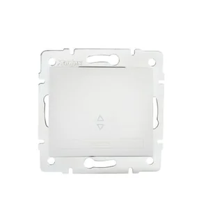 Kanlux Łącznik schodowy DOMO 01-1050-202 bi 24717 - Wyłączniki światła i elektryczne - miniaturka - grafika 1
