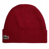 Czapki damskie - Czapka Lacoste Rib Knit Brushed Wool Beanie (RB0001 00 476) OS - miniaturka - grafika 1