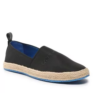 Półbuty męskie - Espadryle Calvin Klein Jeans Esparille Inst YM0YM00655 Black/Imperial Blu 0GP - grafika 1