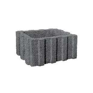 Gazon betonowy Lego grafit 40x30x20 cm Bruk-Bet - Kostki brukowe i krawężniki - miniaturka - grafika 1
