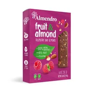 Przekąski dla dzieci - Baton Daktylowy z Migdałami i Maliną - (4x35g) 140g - miniaturka - grafika 1