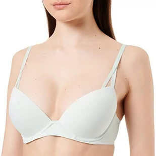 Calvin Klein Biustonosz damski Lift Demi, ZIELONY, 75C - Biustonosze - miniaturka - grafika 1