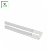 Lampy sufitowe - VIGA LINIOWA 600mm 14W WW 230V 120st IP20 76x600x26mm BIAŁY - miniaturka - grafika 1