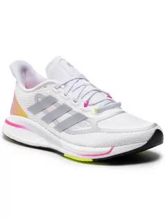 Buty sportowe damskie - Adidas Supernova + Shoes Women, footwear white/halo silver/screaming pink UK 5 | EU 38 2021 Buty szosowe FX6700-01F7-5 - grafika 1