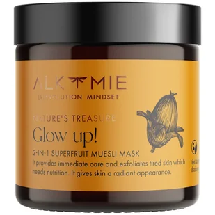 Alkemie No4 Glow Up Superfruit Muesli Mask 60 ml 2w1 maska peelingująca Alkemie - Maseczki do twarzy Alkemie No4 Glow Up Superfruit Muesli Mask 60 ml 2w1 maska peelingująca Alkemie - Maseczki do twarzy - miniaturka - grafika 1