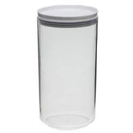 Pojemniki kuchenne - Pojemnik okrągły Milo 1,25 l biały - miniaturka - grafika 1