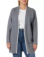 Swetry damskie - OCY Damski kardigan 15324689-OC01, szary, XL/XXL, szary, XL-XXL - miniaturka - grafika 1