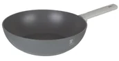 Woki - Szary wok z powłoką tytanową 28cm H8-G28 - miniaturka - grafika 1