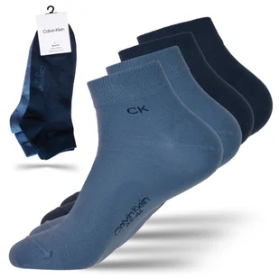 Calvin Klein Skarpety Męskie Bawełniane Dwukolorowe 2 pary Rozmiar 43-46 - Skarpetki męskie - miniaturka - grafika 1