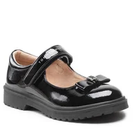 Buty dla dziewczynek - Półbuty Tommy Hilfiger Ballerina T3A3-32580-0774 M Czarny - miniaturka - grafika 1