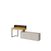 Szafy i szafki dla dzieci - Biurko z zabudową do pokoju młodzieżowego Teen Flex 16 - miniaturka - grafika 1