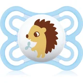 Smoczki uspokajające - MAM Perfect 0+ months smoczek Blue 1 szt. - miniaturka - grafika 1