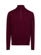 Swetry męskie - Tommy Hilfiger Sweter z zawartością kaszmiru Mężczyźni Bawełna czerwony jednolity, S - miniaturka - grafika 1