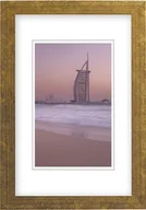 Ramki na zdjęcia - Ramka na zdjęcia 10x15 cm A6 Foto Ramki 15x10 złota drewniana - miniaturka - grafika 1
