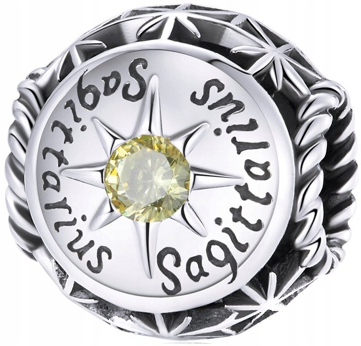 Charms Znak Zodiaku Charms Strzelec Charmsy Zodiak Charms Srebro 925
