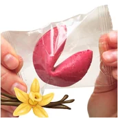 Pieczywo chrupkie - Ciasteczka z Wróżbą dla gości Dziękuję za Przybycie Ciastko Różowe 1 szt - miniaturka - grafika 1